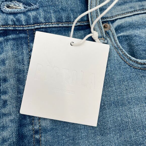 Pistola Blue Ankle & Cropped Jeans 32 Lennon High Rise - Picture 5 of 16